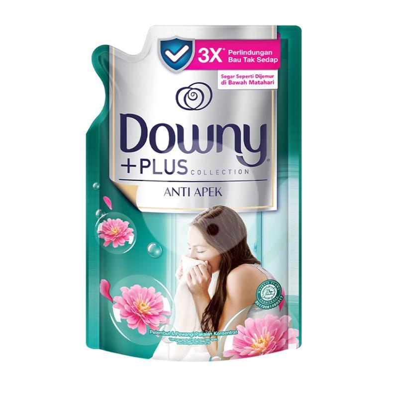 Downy Anti Apek 600ml | Pelembut & Pewangi Pakaian Anti Bau Apek