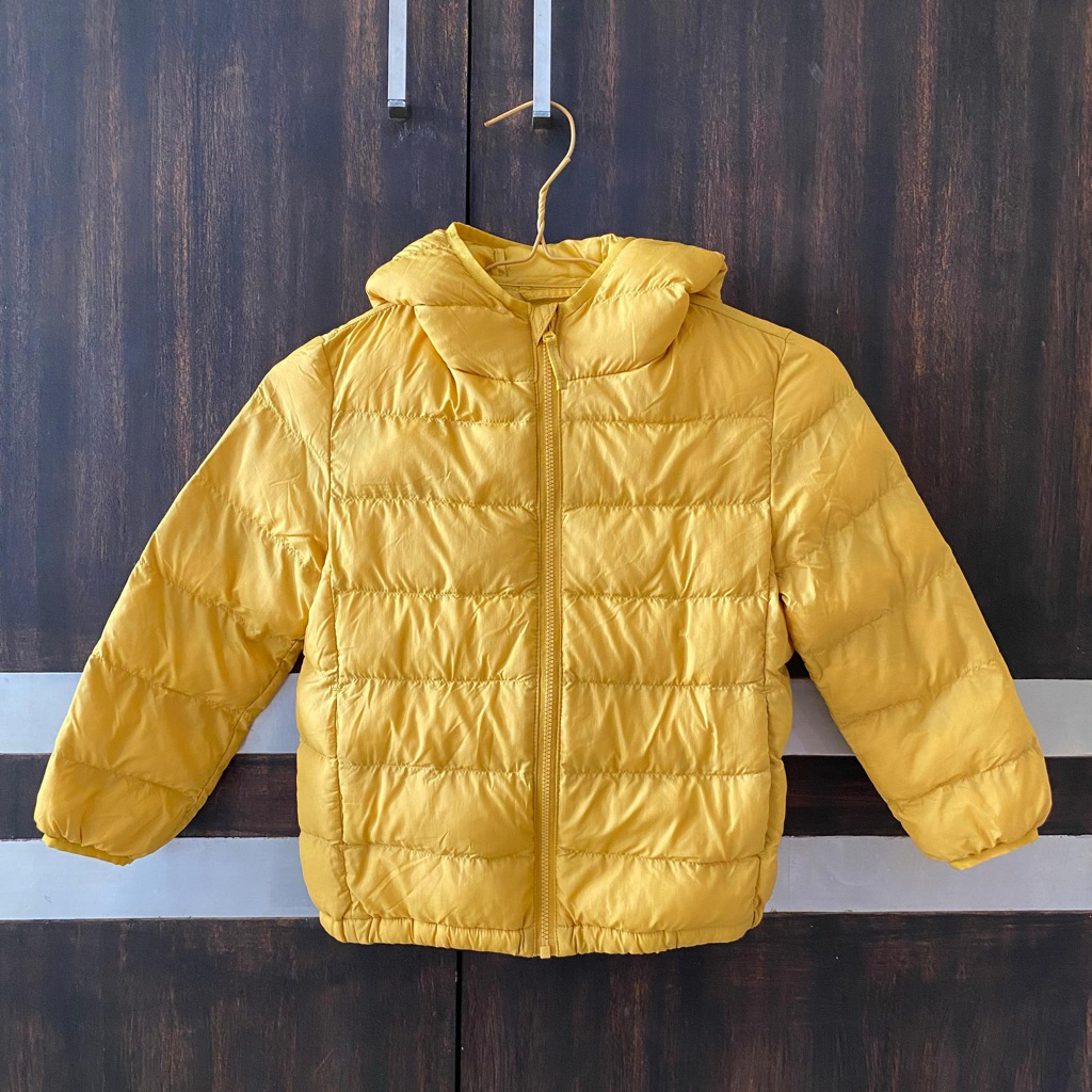 Jaket Parka Anak Uniqlo Size 110 (preloved)