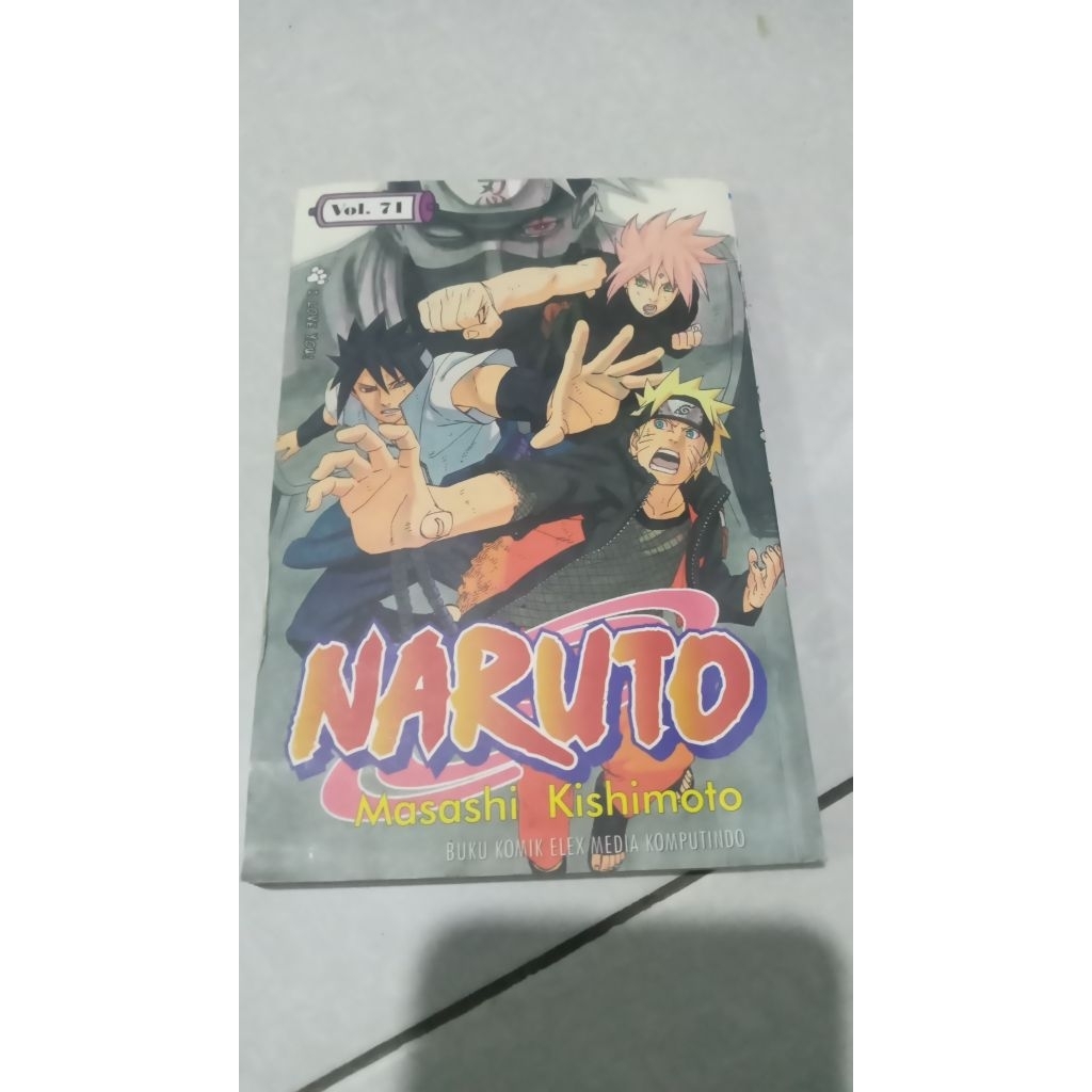 komik naruto vol 71,kolpri