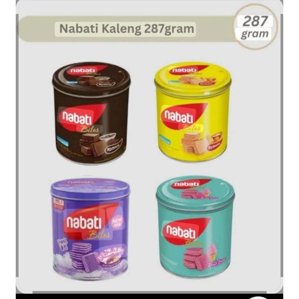 Nabati wafer Kaleng ( kartonan )