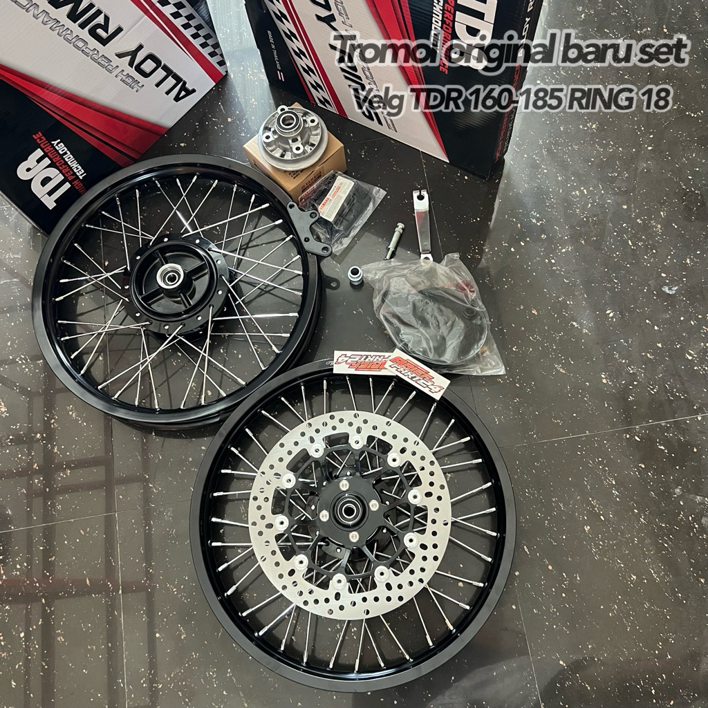 paket velg set rx king tdr 160.185 R18 RING 18 untuk rx king full set tinggal pasang
