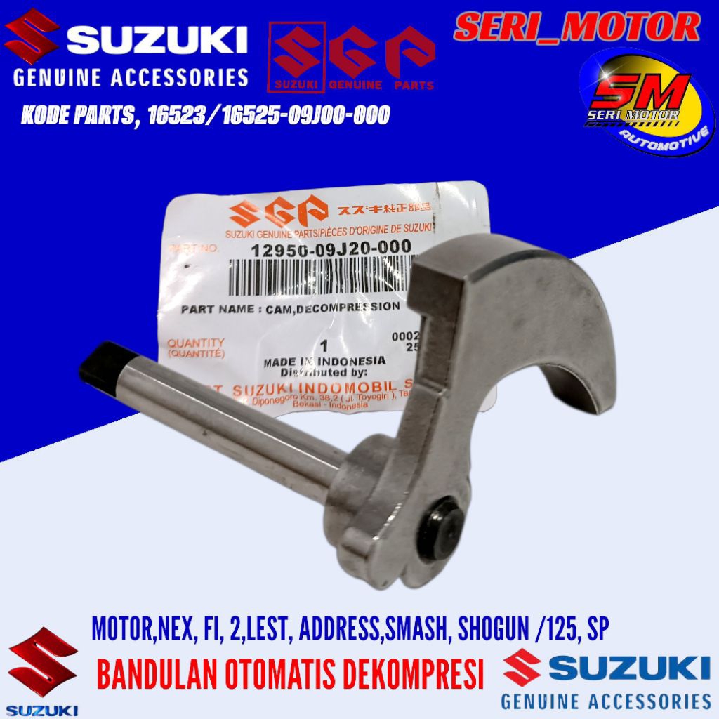 Bandulan Otomatis Noken As Dekompresi Nex, Fi,2, Address, Smash, Shogun, 125,Sp, Original Sgp (12950