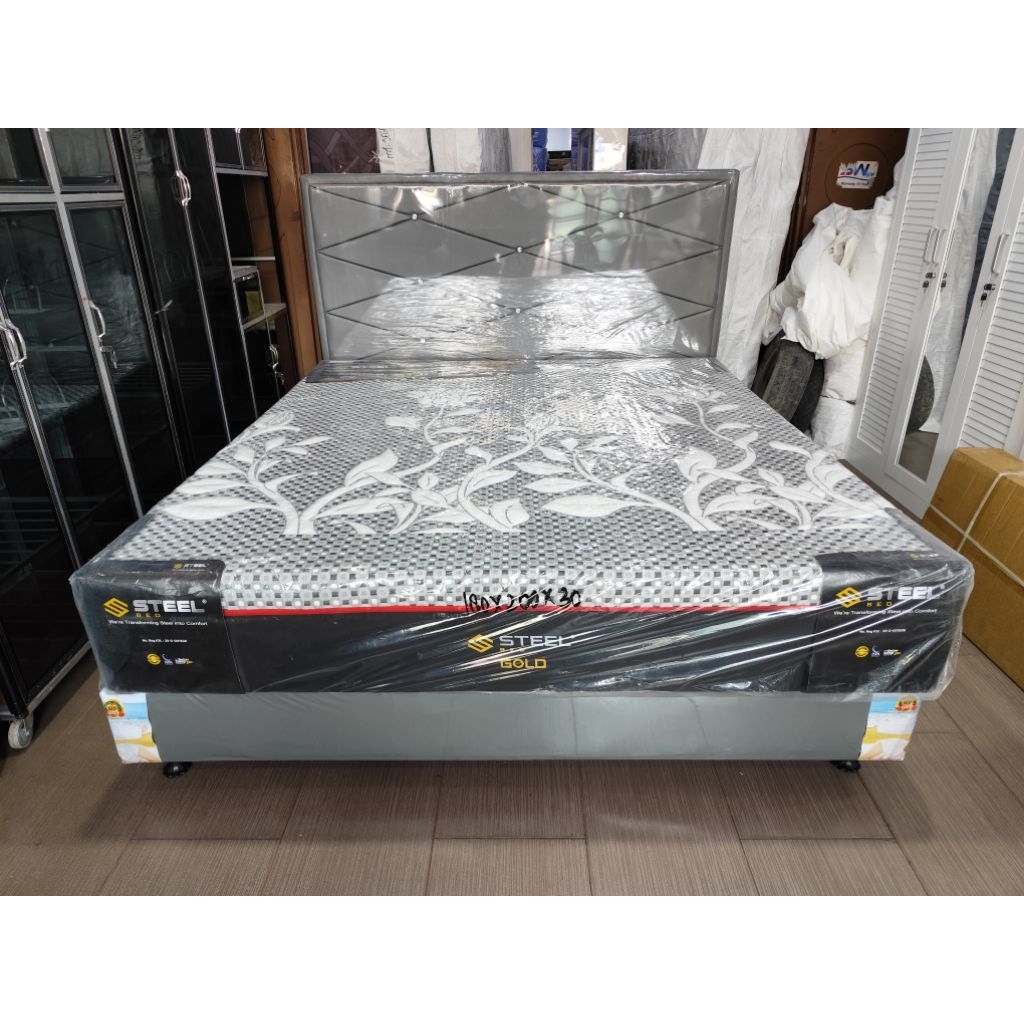 Tilam Busa Steel Foam Type Gold 30 CM - Golden Mebel