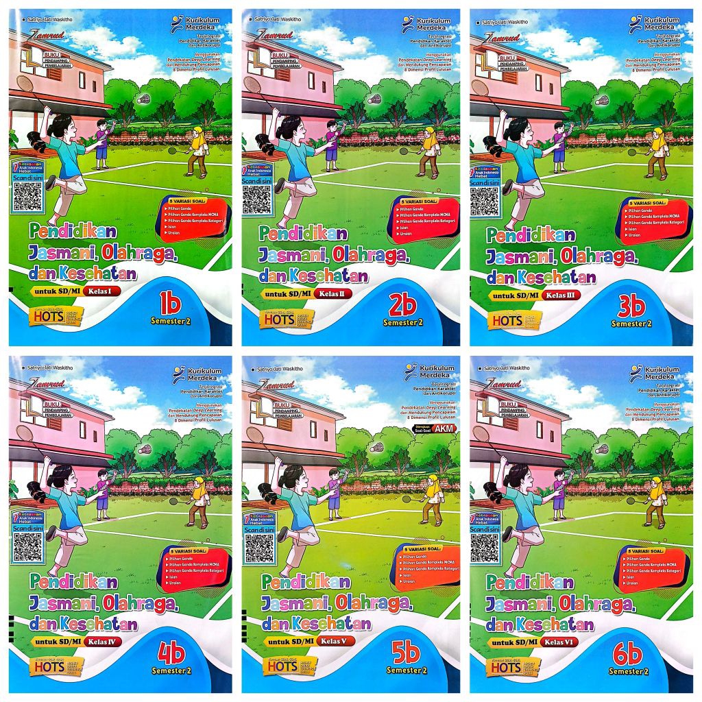 LKS PUTRA NUGRAHA PENDIDIKAN JASMANI OLAHRAGA DAN KESEHATAN PENJAS PJOK KELAS 1 2 3 4 5 6 SEMESTER 2