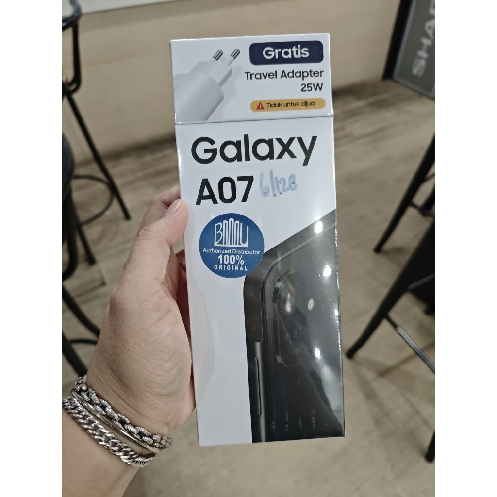 SAMSUNG GALAXY A07 RAM 6/128 GB BARU SEGEL GARANSI RESMI 1 TAHUN