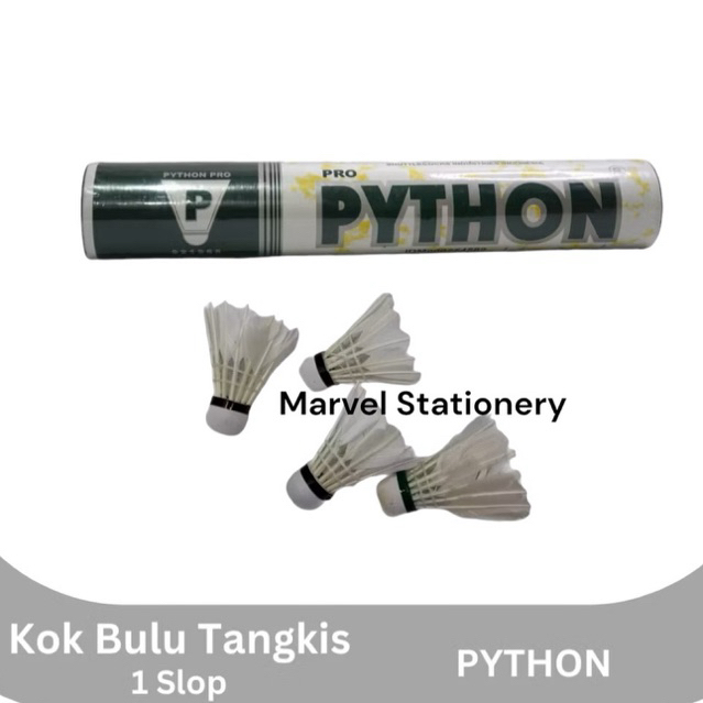 Shuttlecock badminton / Cock python / kok badminton / Kok bulu tangkis