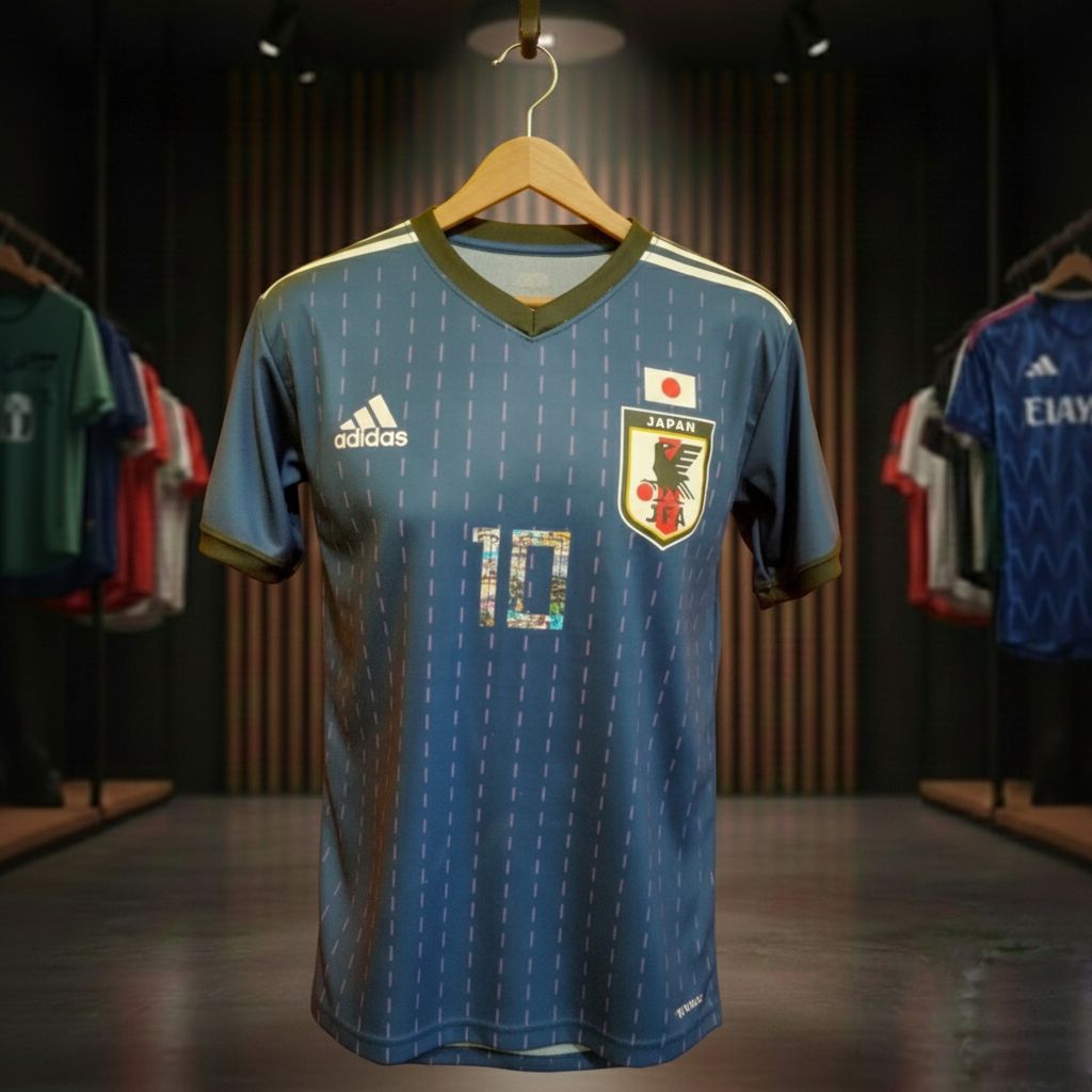 Jersey Timnas Jepang Edisi Captain Tsubasa