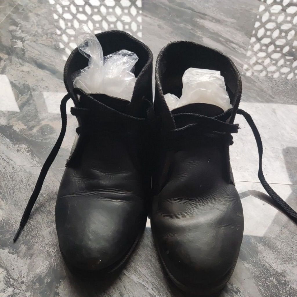 sepatu TNI bekas zise 42 insole 27