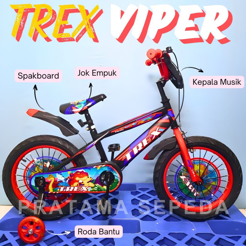 Sepeda Anak BMX 18 Inch Trex Viper Harga Cuci Gudang