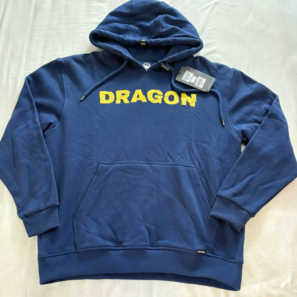 dragon alliance hoodie cowok size s