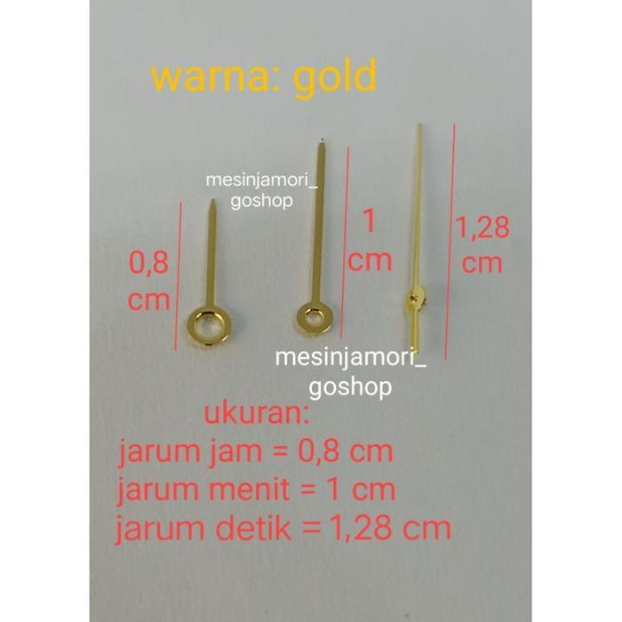 jarum jam tangan uk 10 (tidak universal), jarum arloji 2035 SL68 PC21