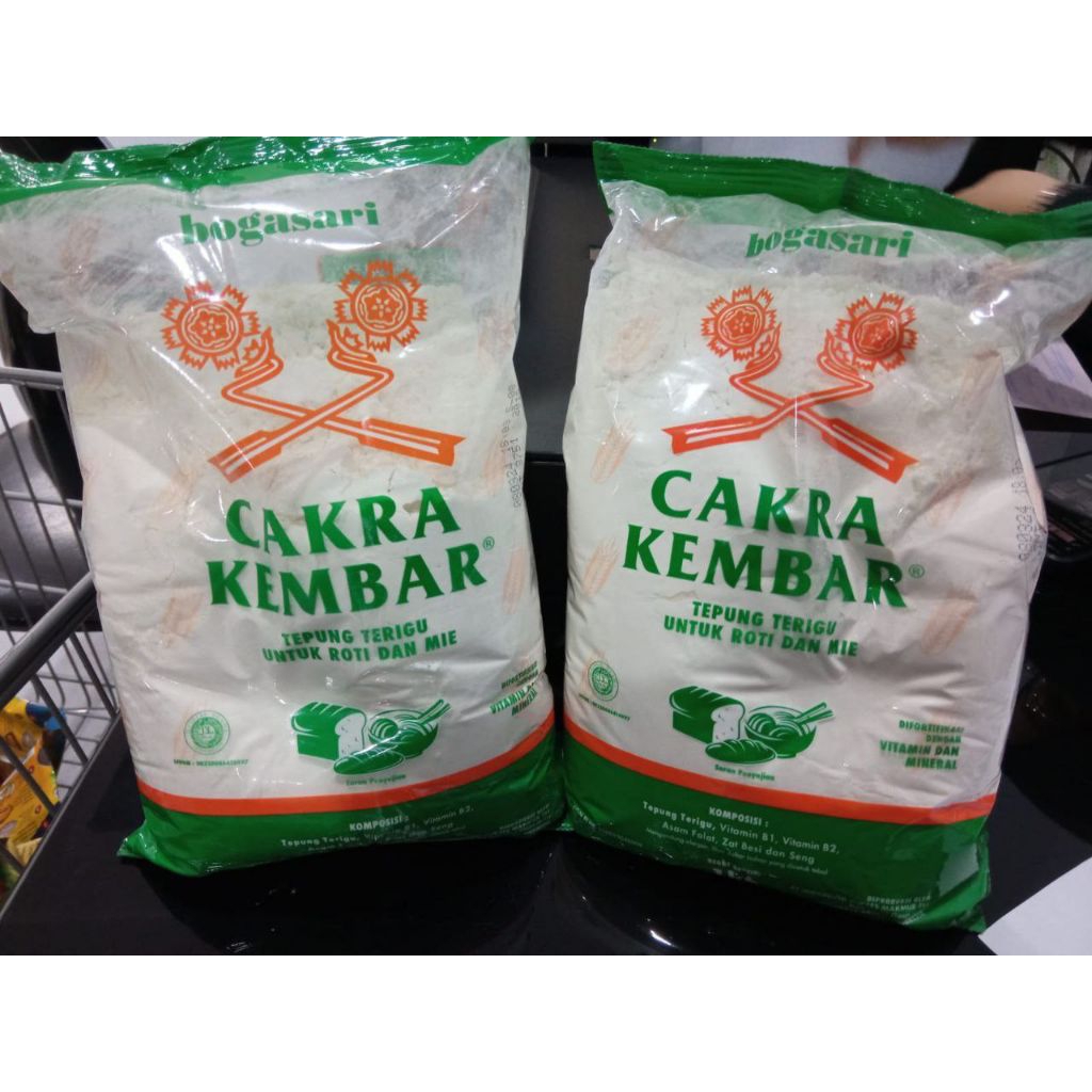 CAKRA KEMBAR TEPUNG TERIGU 1000GR / 1000GRAM / 1000G / 1000 GRAM / 1000 GR / 1KG / 1 KG