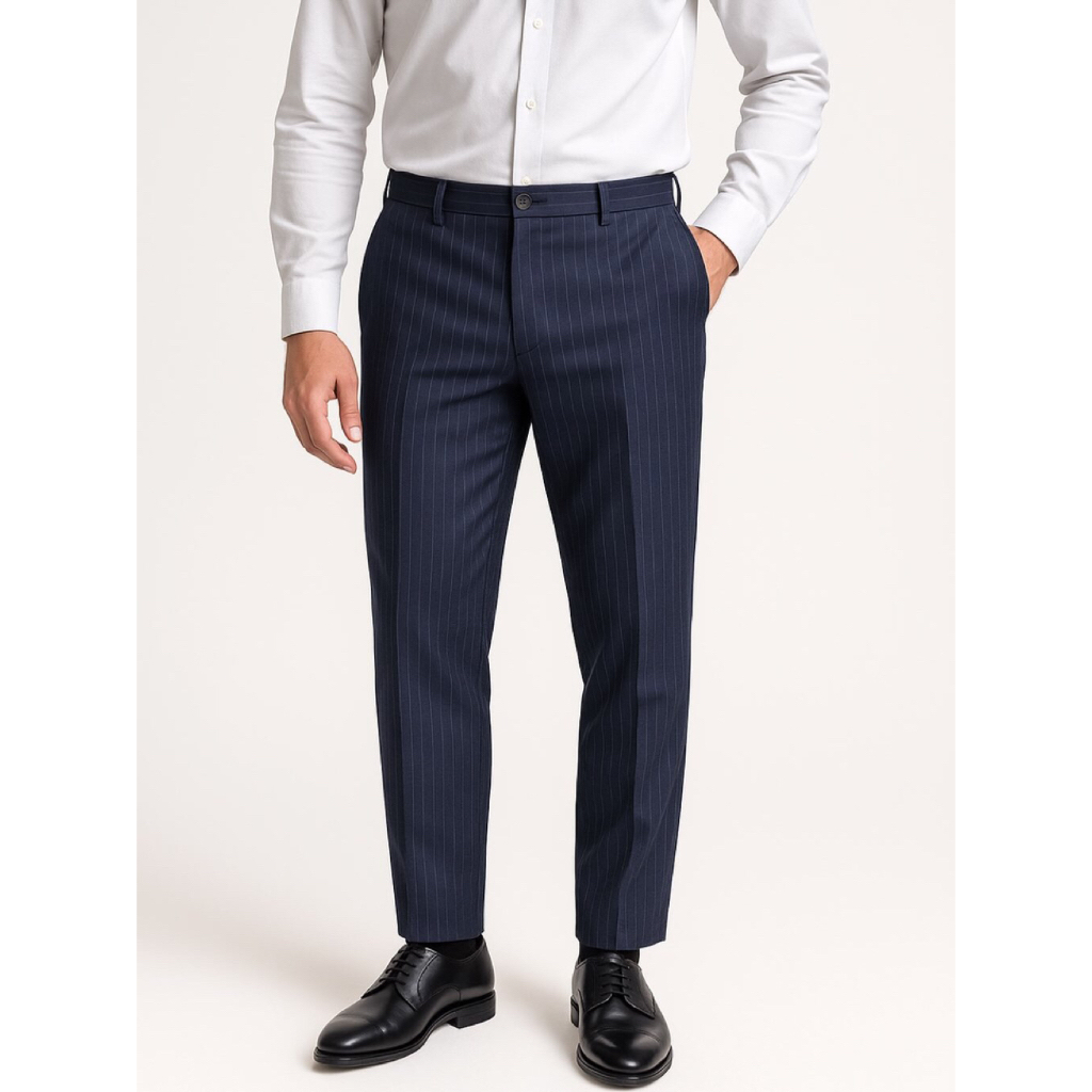 Uniqlo Smart Ankle Pants Stripe