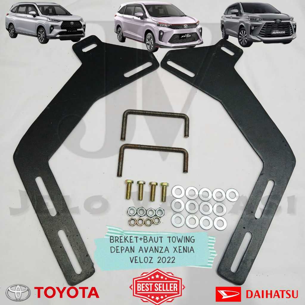 Breket + Baut Towing Depan Avanza Xenia Veloz 2022