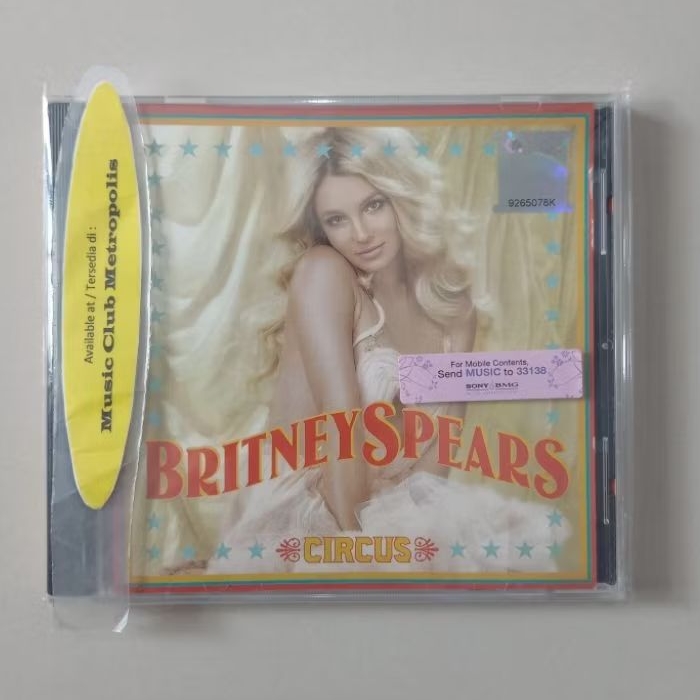 CD BRITNEY SPEARS - CIRCUS IMPORTED