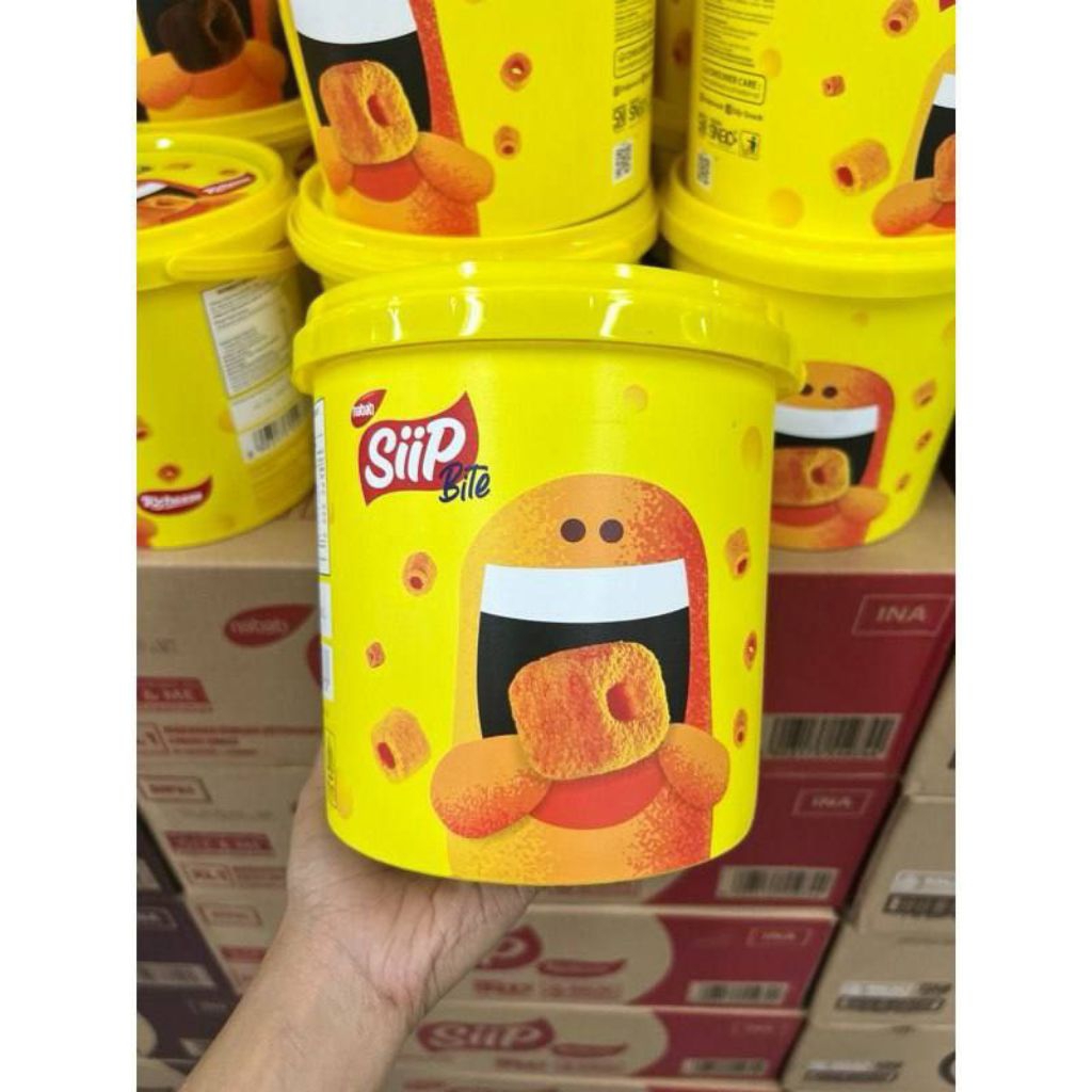 per kardus  EMBER / JAR NABATI SIIP BITES KEMASAN JAR