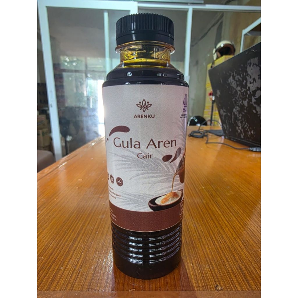 arenku gula aren cair UK 250ml per 1 botol gula aren cair
