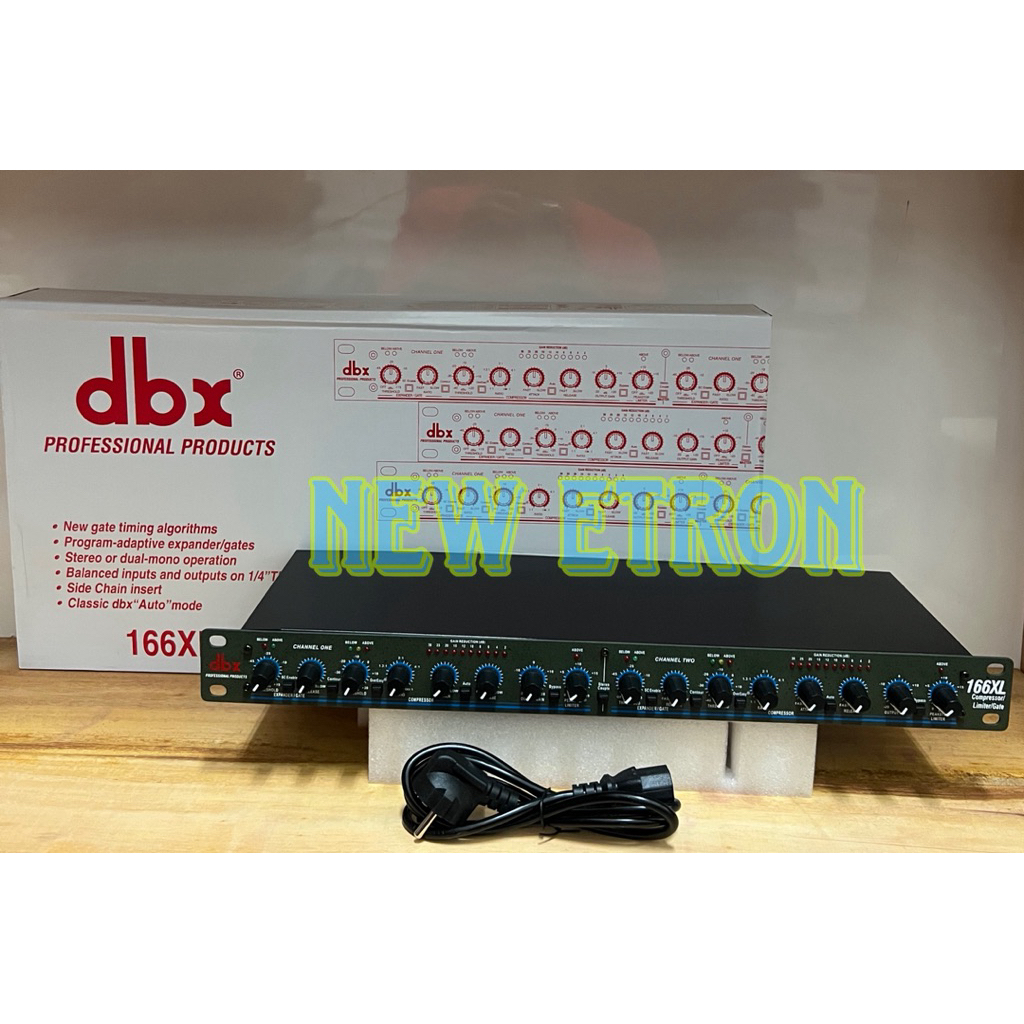 Compressor DBX 166Xl Grade A Professional Compresor Limiter Dbx 166 xl dbx166 xl ( Bisa Cod )