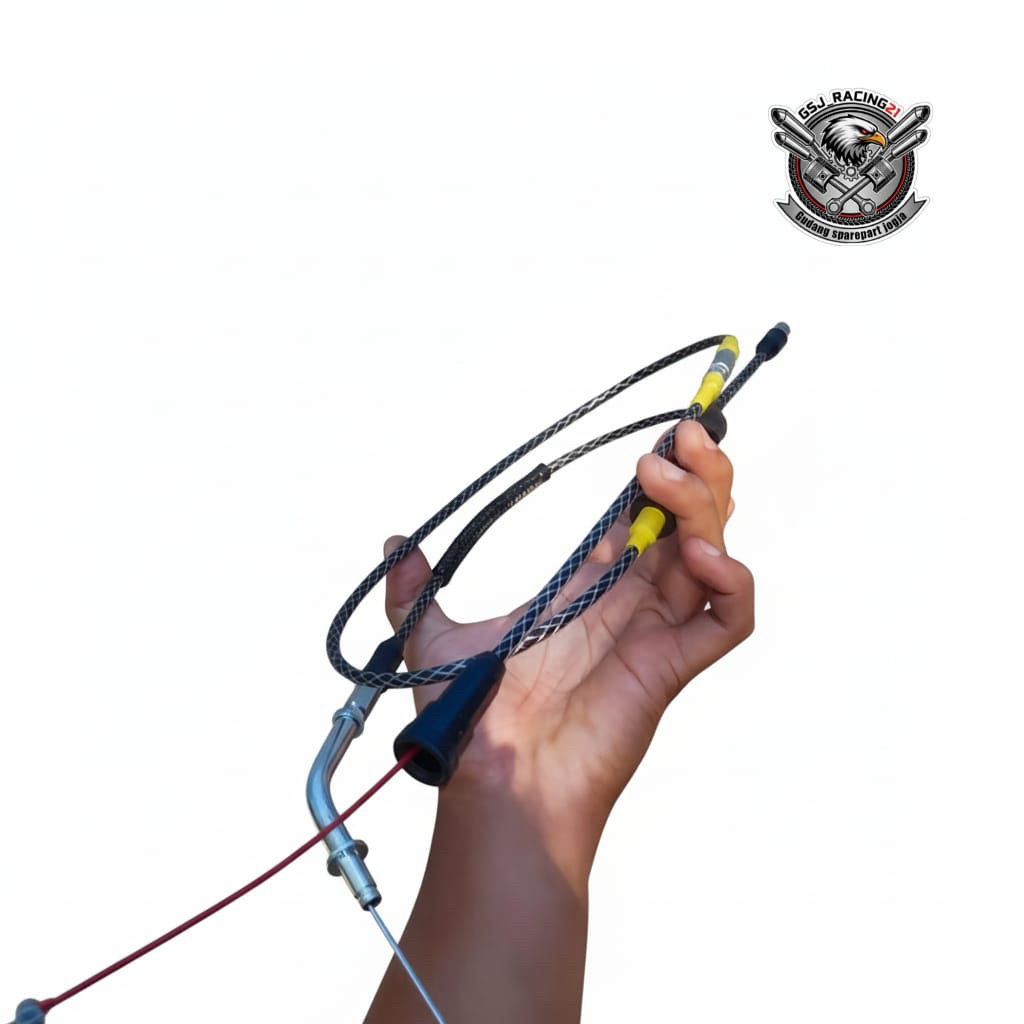 Kabel gas spontan rx king karbon - custom gas spontan - kualitas terbaik