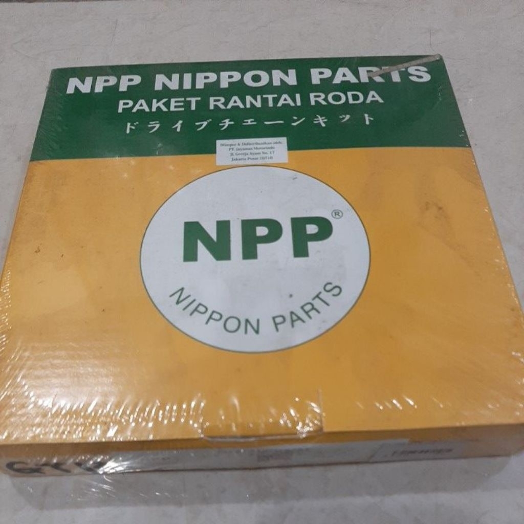RANTAI RODA KIT / GIR SET MOTOR SUPRA GTR 150 NPP for HONDA
