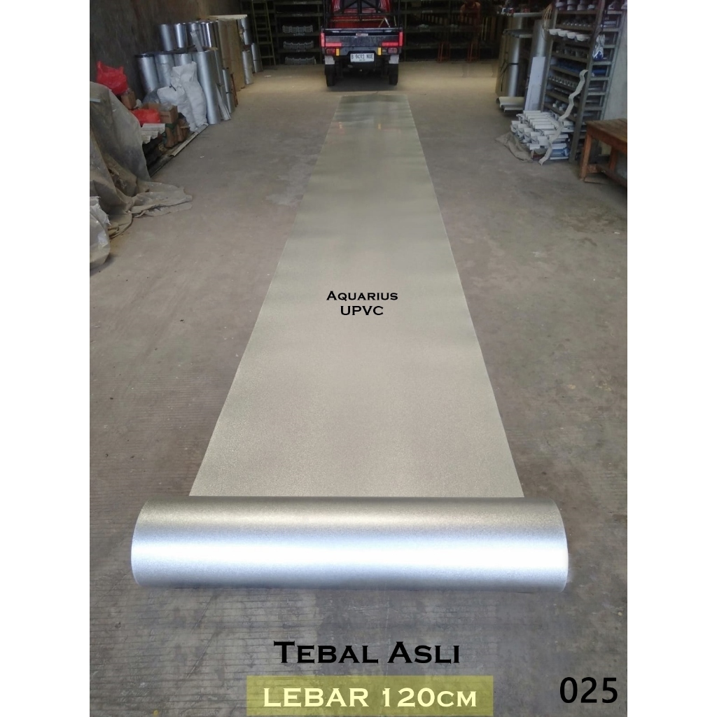 Seng Talang Lebar 120cm Tebal 025mm Rol Plat sheet Galvalum 1219mm Permeter Anti Karat