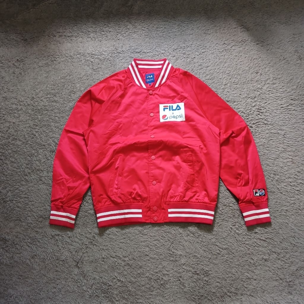 Jacket Varsity Fila x Pepsi