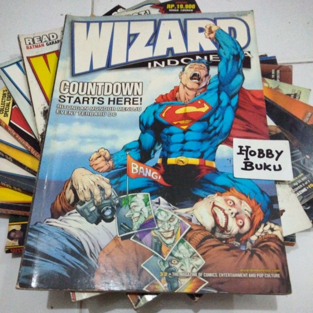 Majalah Komik Wizard Indonesia