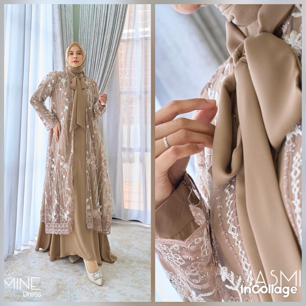 Marevi // Jasmine dress gamis Premium Marevi Original