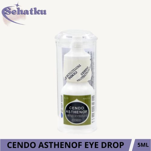 Cendo Asthenof 15 mg Eye Drops 5 ml - Obat Tetes Mata untuk Iritasi Mata Ringan