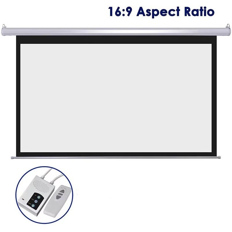 LAYAR PROYEKTOR MOTORIZE 150 INCH (16:9)