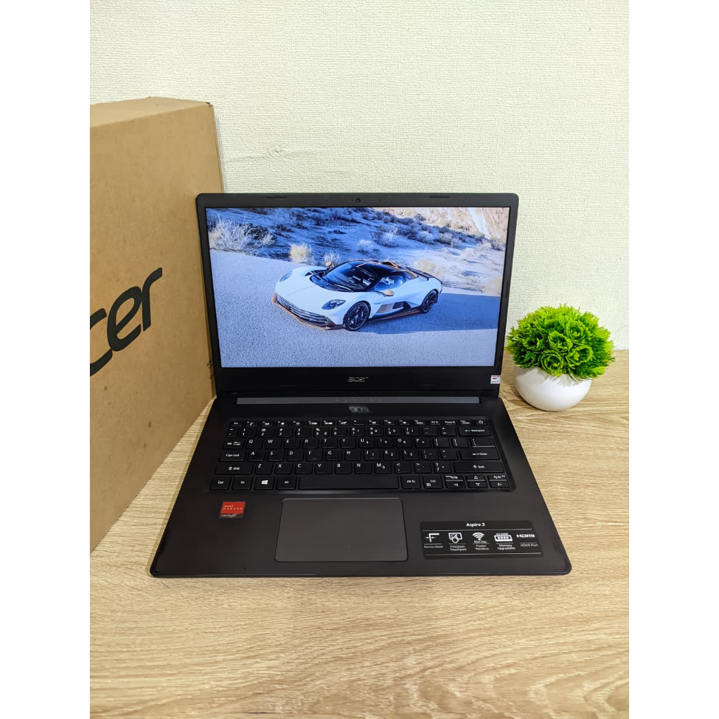 PROMO LAPTOP GAMING ACER ASPIRE 3 A314-22 AMD 3020E RAM 8GB SSD 256GB RADEON VEGA 2GB 14" MULUS