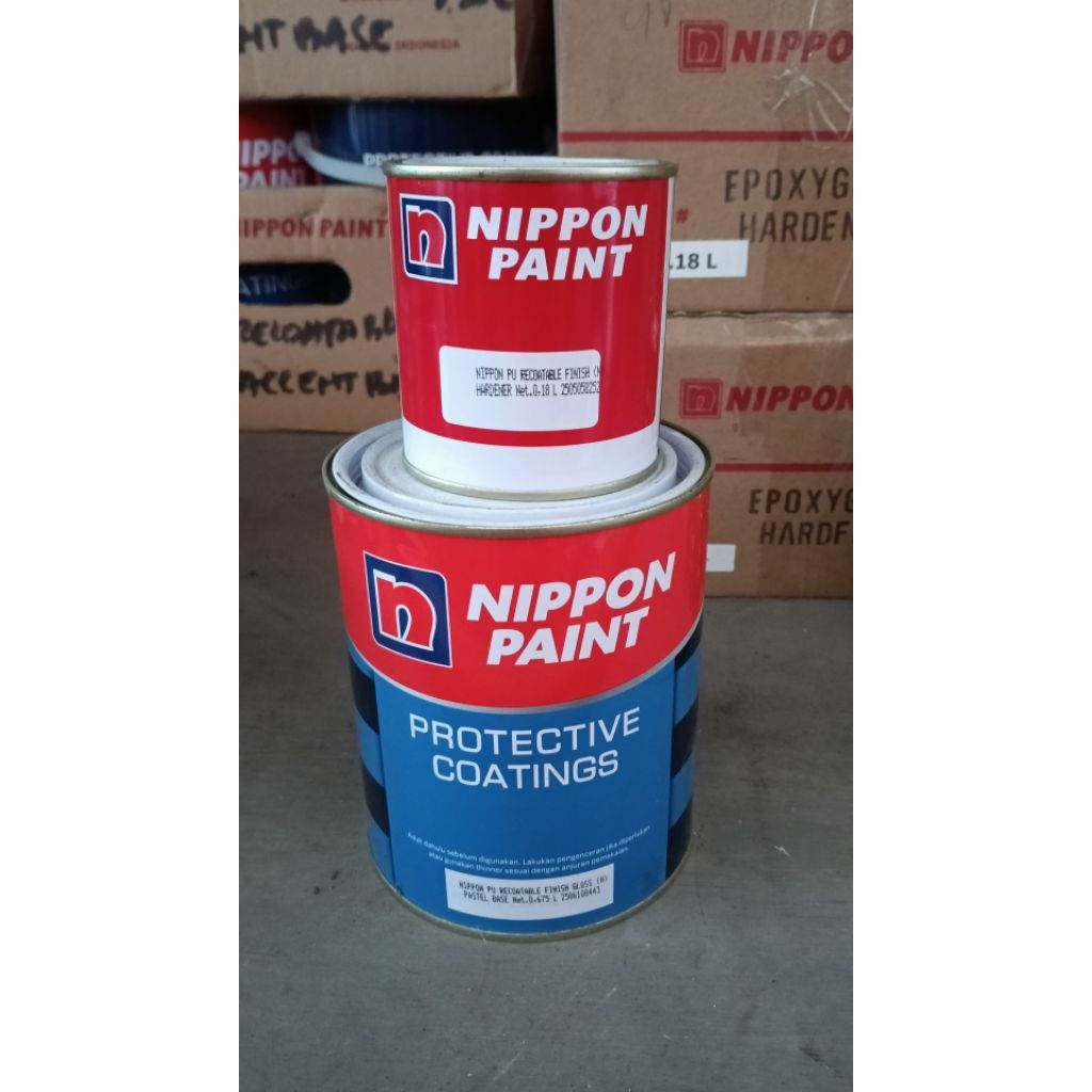 NIPPON PAINT- NIPPON PU RECOTABLE - CAT 2 KOMPONEN PU NIPPON PAINT-BISA REQUES WARNA