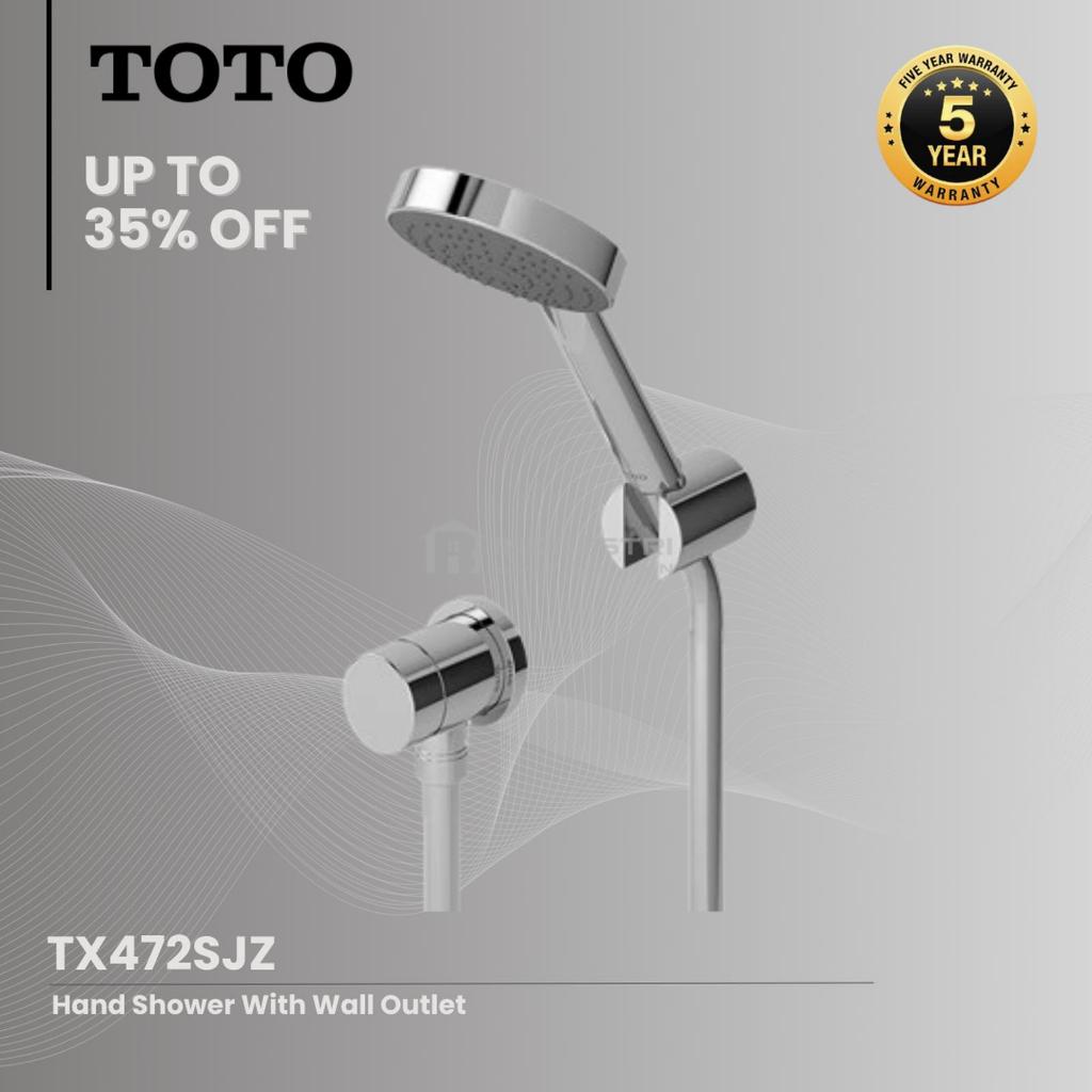 Hand Shower with Wall Outlet TOTO TX472SJZ / TOTO Hand Shower Set with Wall Outlet