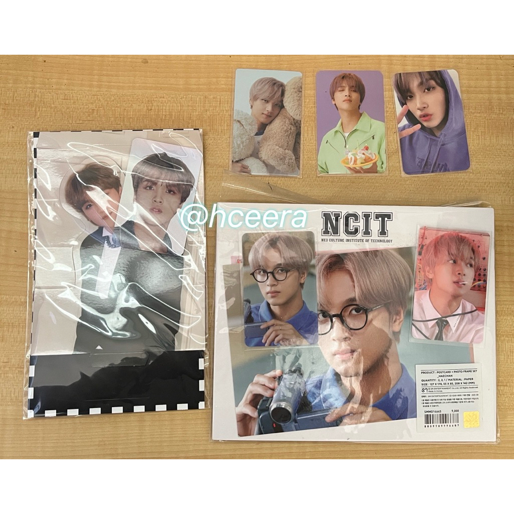 HAECHAN PHOTOFRAME NCIT HAECHAN KABEL KACAMATA HAECHAN HOODIE UNGU