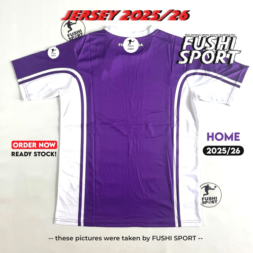 Jersey Baju Bola 2025 2026 Fiorentina Home NEW