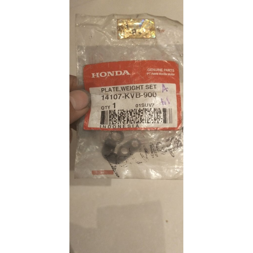 Plate weight set untuk motor Vario CW atau Vario Techno number part 14107KVB900