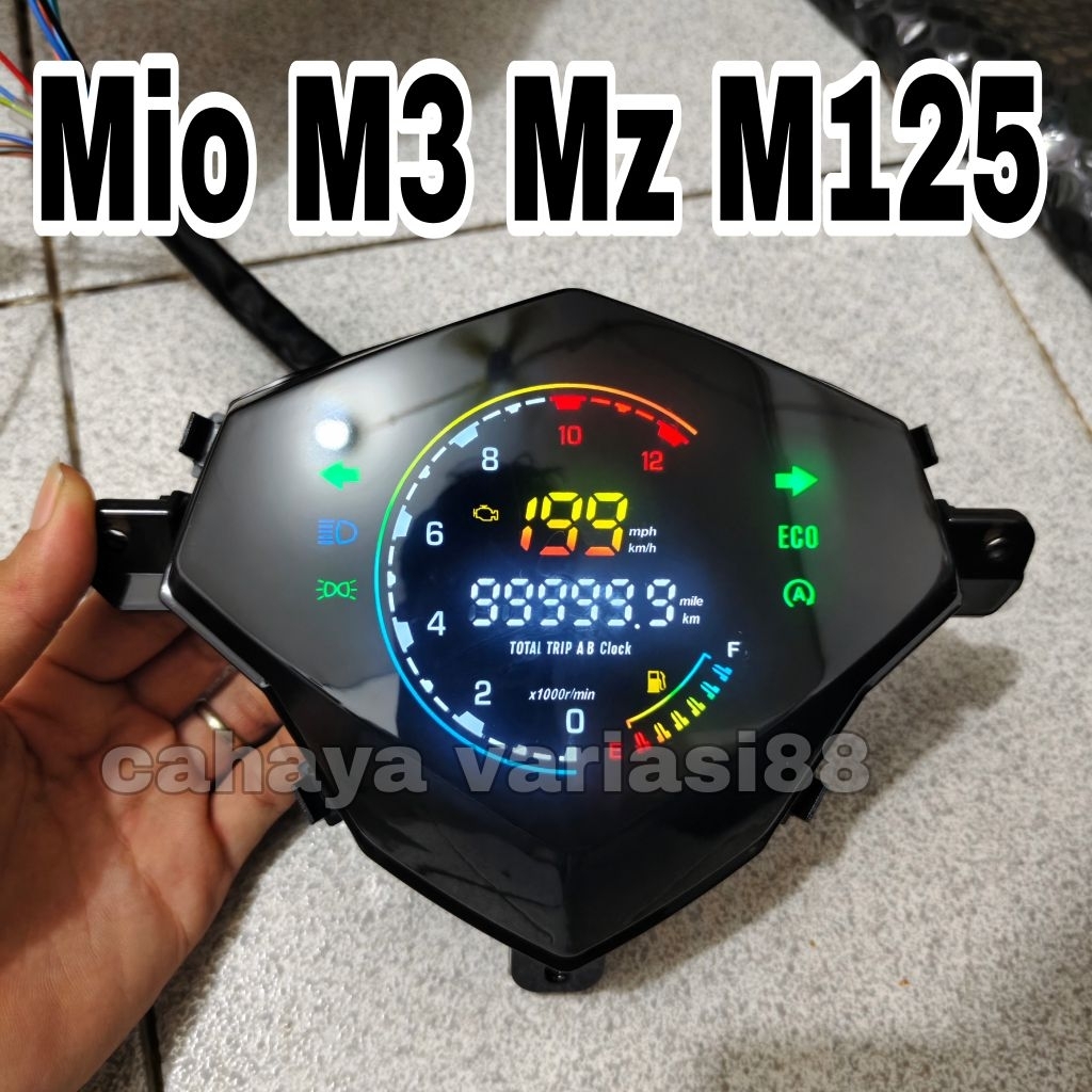 Spedometer Kilometer Digital Mio M3 Mio 125 Mz Spedometer Kilometer Odometer Led Digital Mio M3 Mz M