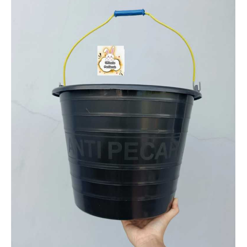 Ember Plastik Hitam TC-22 GKP / Ember Hitam Plastik Tebal / Ember Timba U