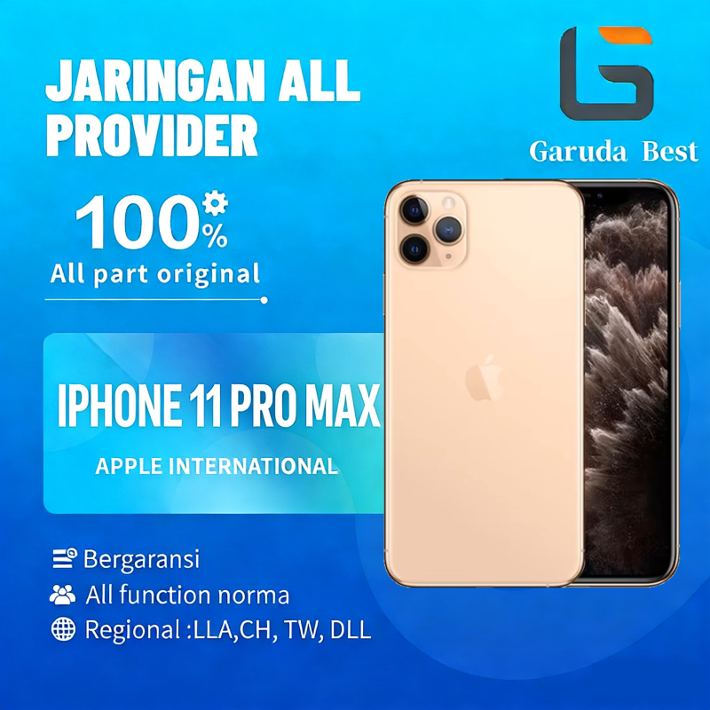 IPHONE 11 PRO MAX Second Normal  64GB 256GB 512GB Inter Good Condition No Simlock