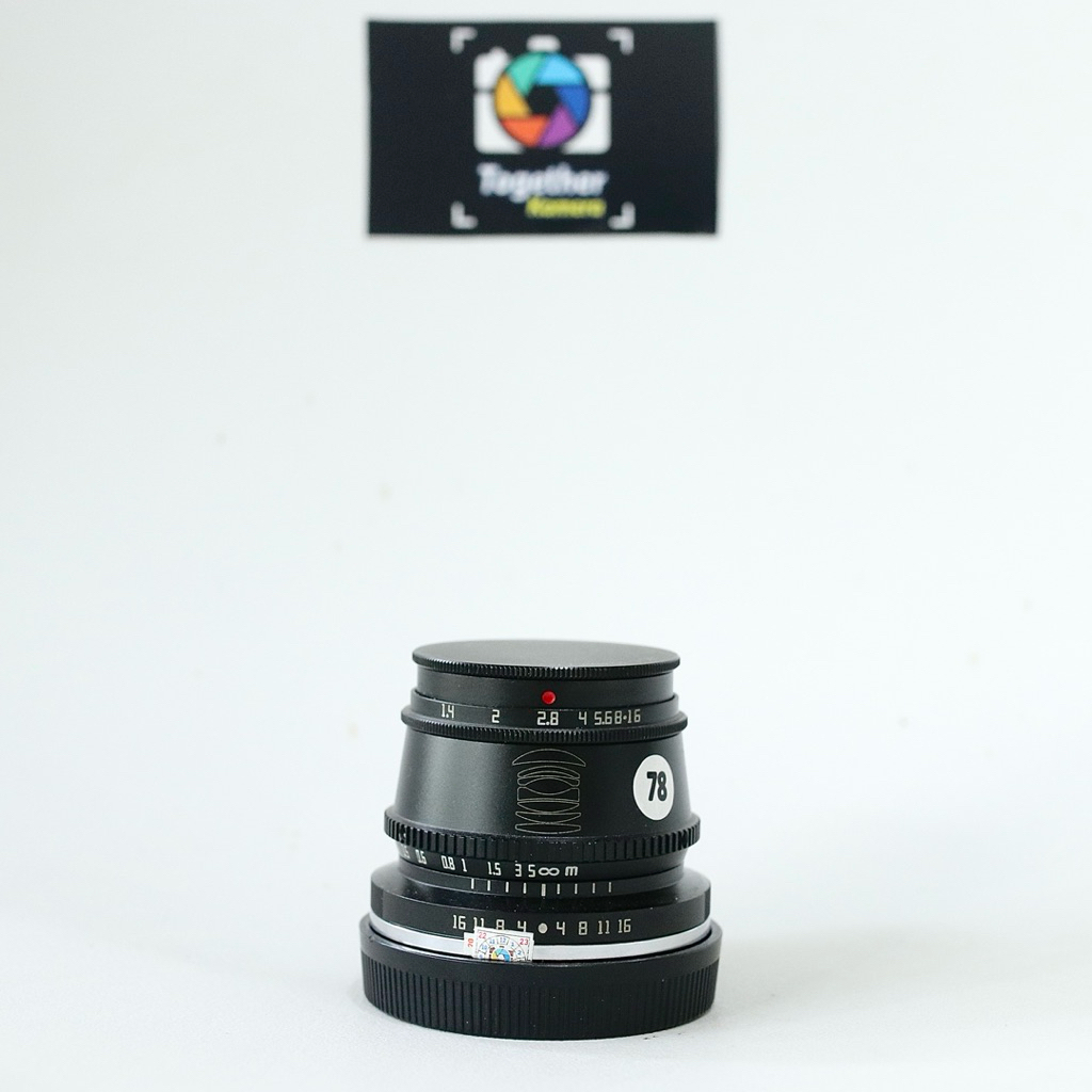 lensa manual ttartisan 35mm f1.4 for sony second