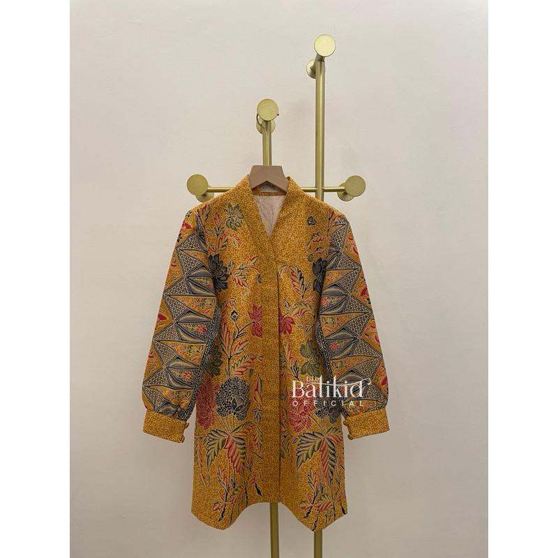 BATIKID OFFICIAL - Blouse Batik Kerja / Atasan Batik Wanita