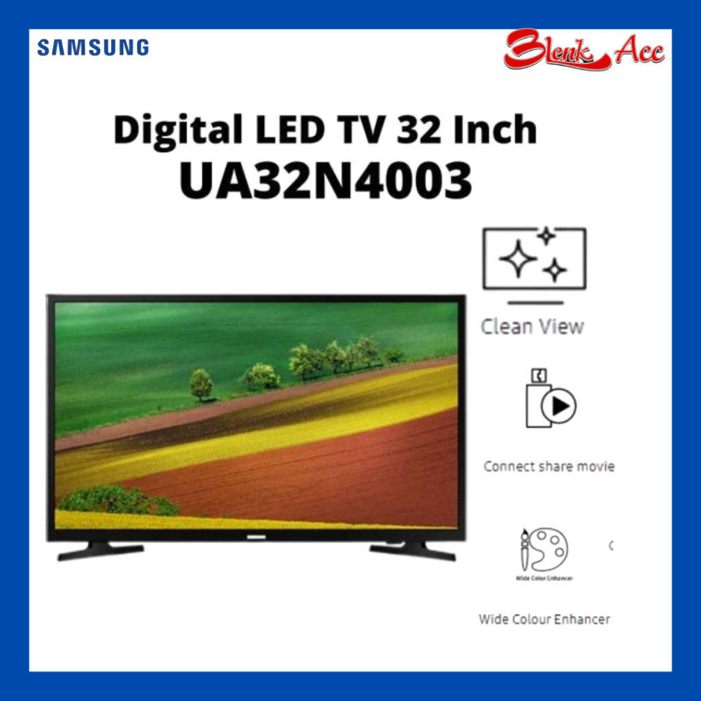 TV LED Samsung 32 Inch Digital TV UA32N4003 HD Flat TV N4003 Series 4