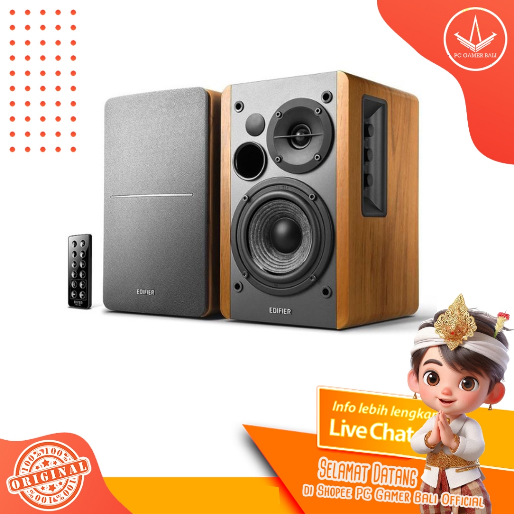 Edifier R1280DB Bluetooth Speaker Aktif 2.0 Original