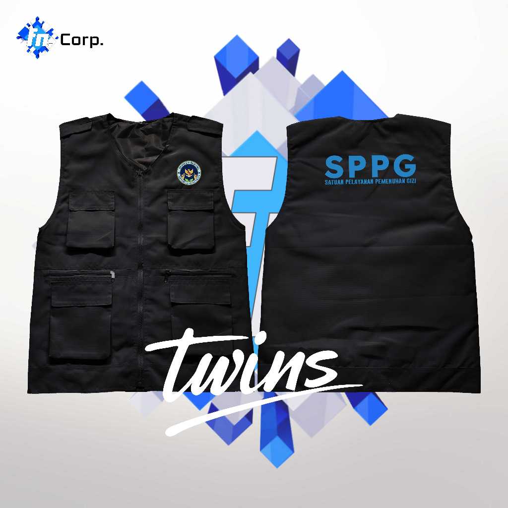 ROMPI TACTICAL ROMPI VEST LAPANGAN MULTIFUNGSI/ROMPI KING SPPG BGN BADAN GIZI NASIONAL