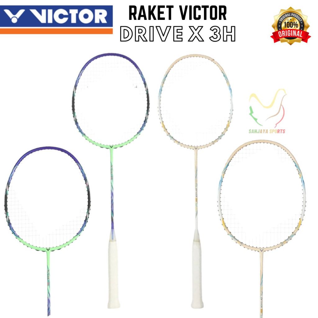 RAKET VICTOR BADMINTON BULUTANGKIS VICTOR DRIVE X 3H DRIVEX3H ORIGINAL