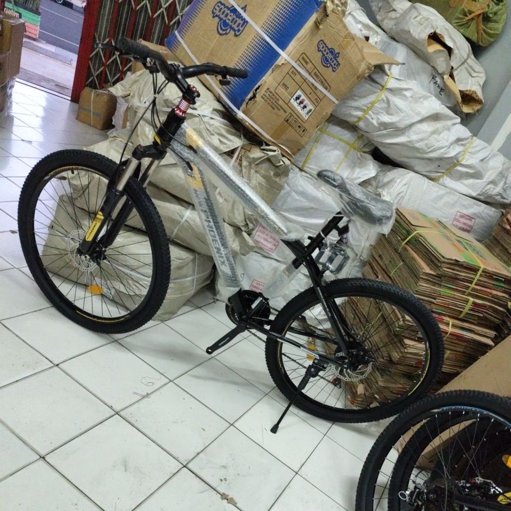 sepeda mtb 27.5 new Phoenix np 2705 fork lock