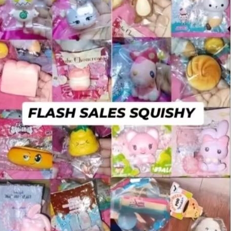 NEW RESTOCK FLASH SALE LICENSED SQUISHY MURAH ibloom, punimaru, yb, poli, rare, dll