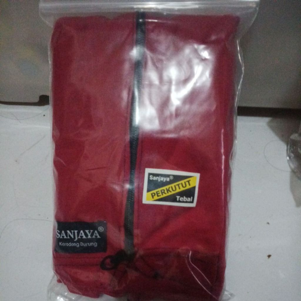 kerodong burung Sanjaya perkutut tebal