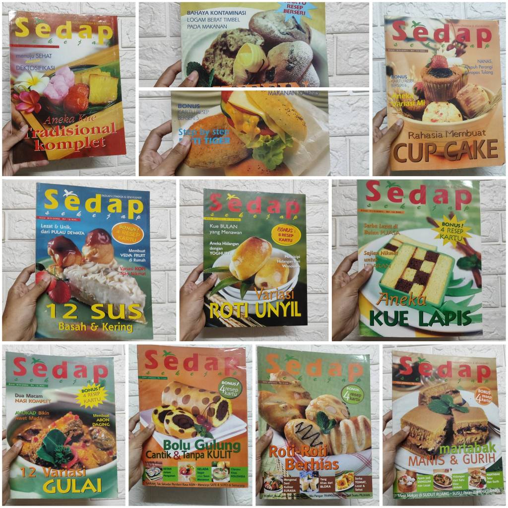 Majalah Sedap Sekejap Paduan Citarasa & Seni Kuliner