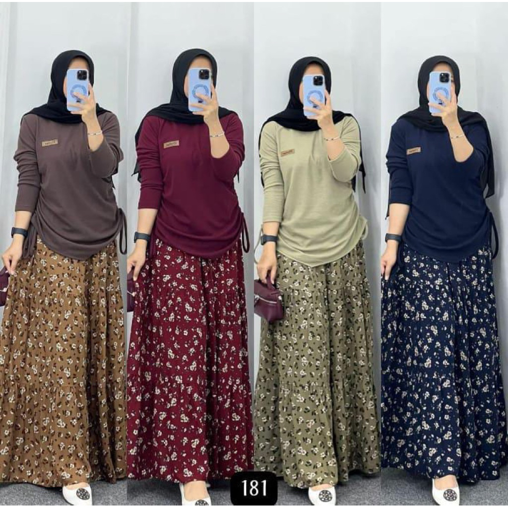 SET ROK RAYON , ZARA SET ROK, SET ROK PLISKET , SET ROK KEKINIAN , SET ROK BATWING